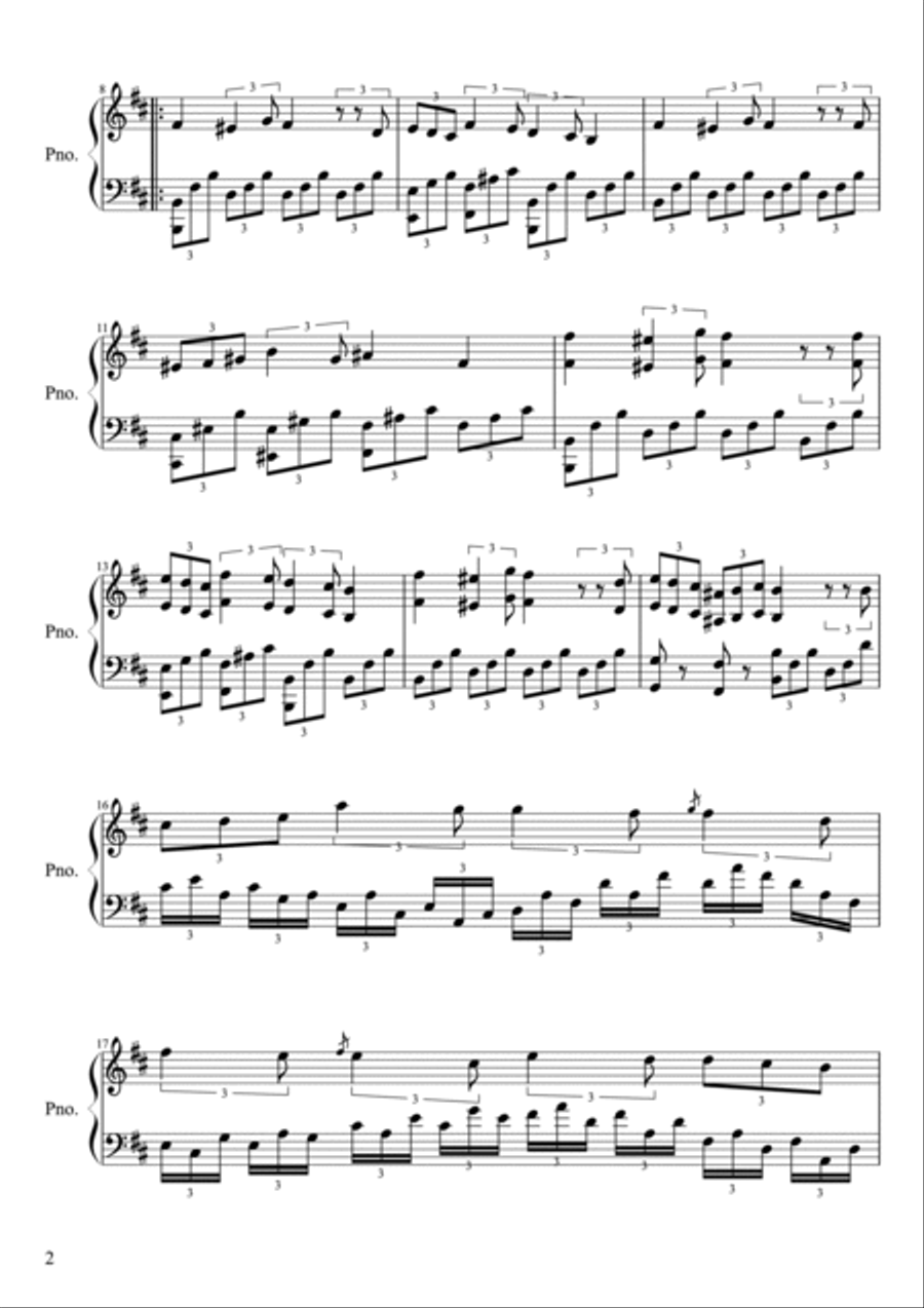 The Leviathan Piano Solo scores gallery preview page 2
