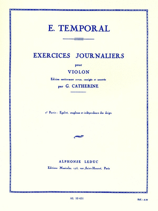 Book cover for Exercices Journaliers - Volume 2