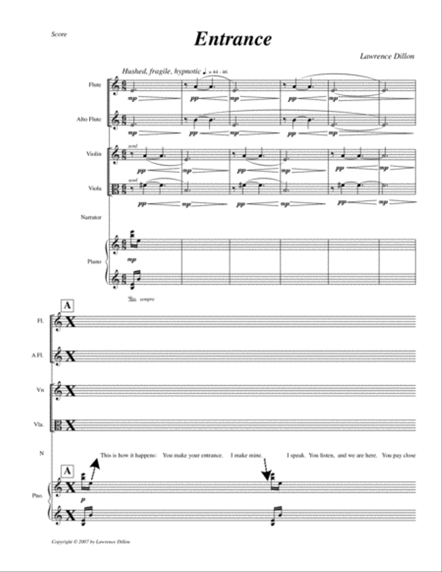 [Dillon] Entrance Small Ensemble scores gallery preview page 5