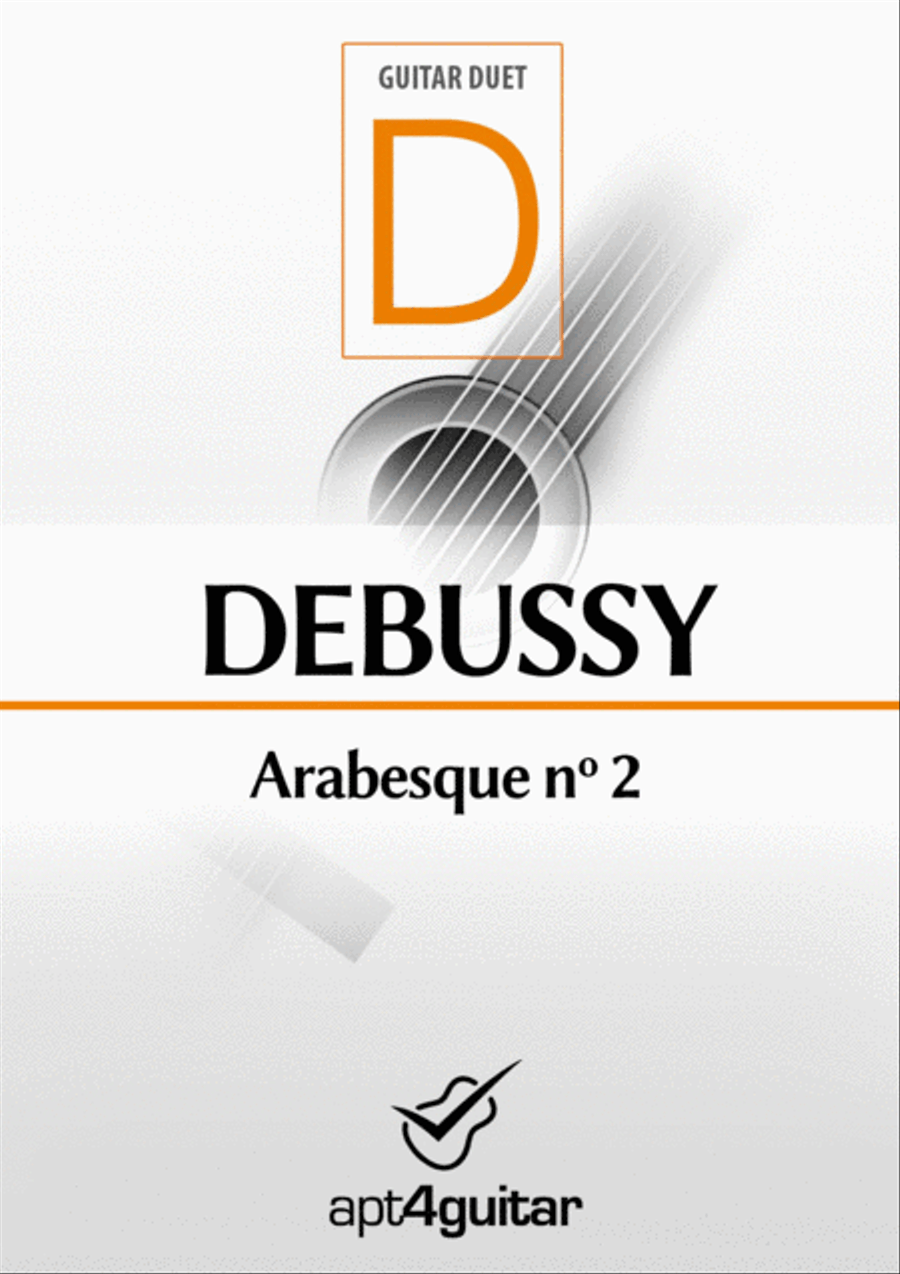 Arabesque nº 2 Classical Guitar scores gallery preview page 1