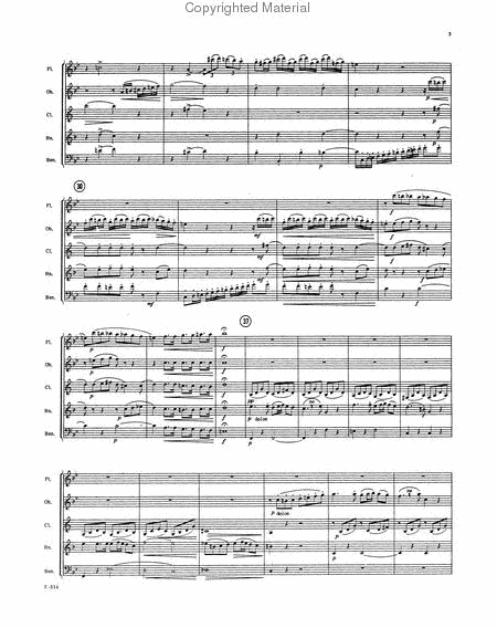 Quintet in Bb Major, Opus 56, No. 1