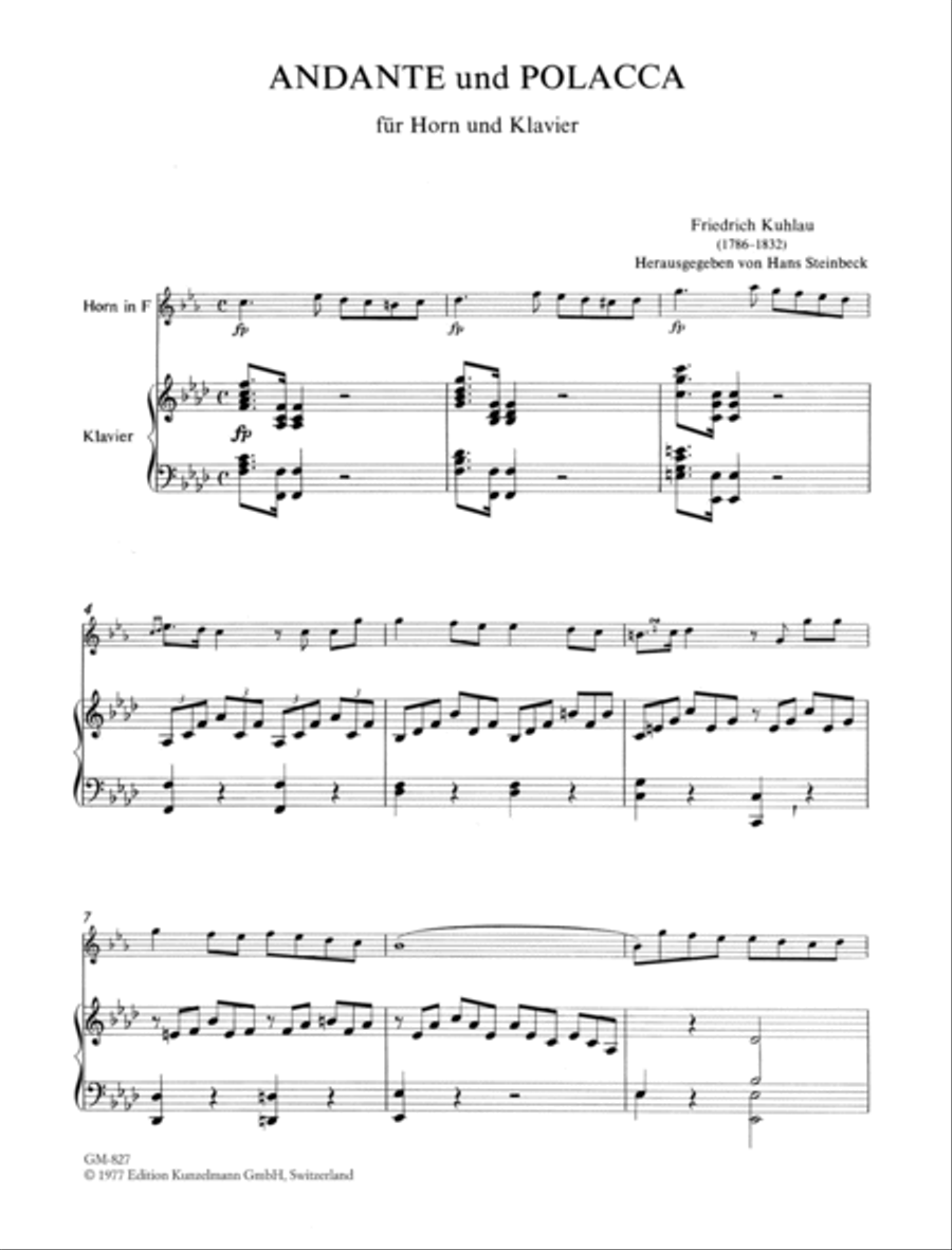 Andante e polacca Piano scores gallery preview page 2