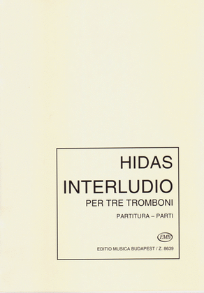 Book cover for Interludio