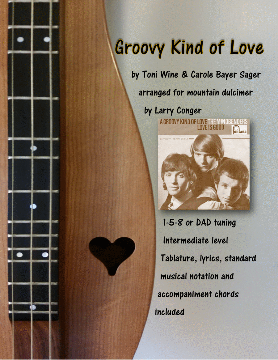 A Groovy Kind Of Love Dulcimer scores gallery preview page 1