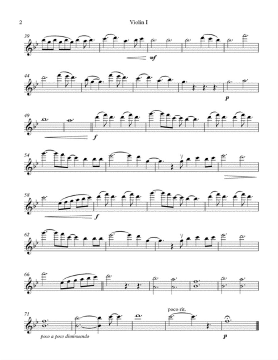 A Thousand Years String Quartet scores gallery preview page 2
