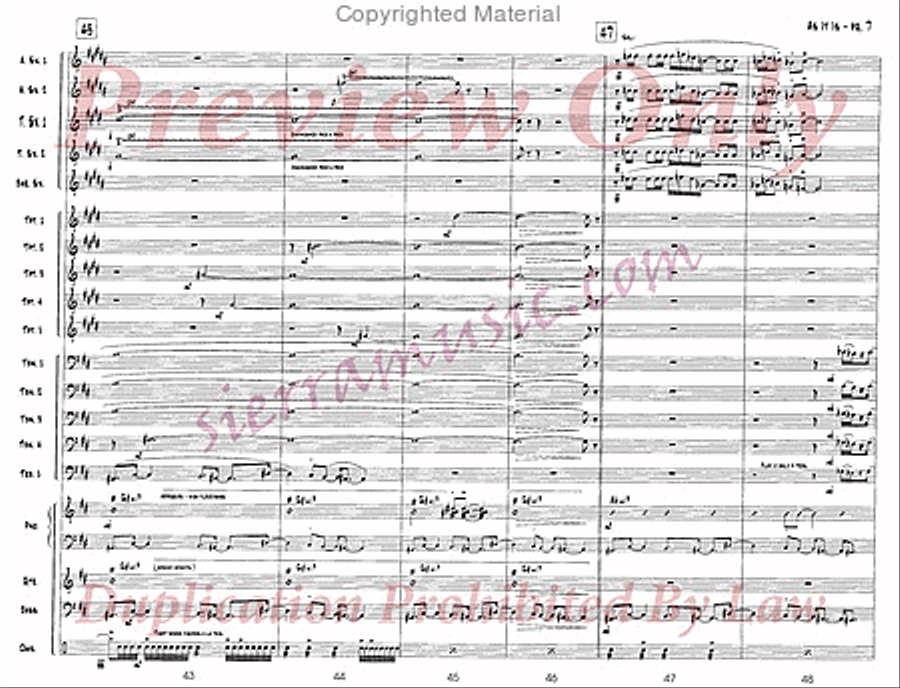 As It Is As It Is Jazz Ensemble scores gallery preview page 8