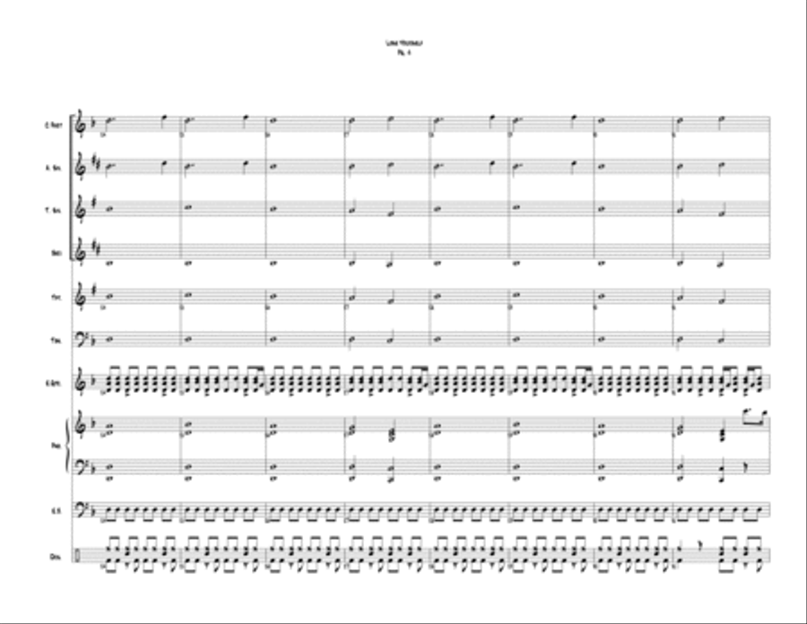 Lose Yourself Small Ensemble scores gallery preview page 4