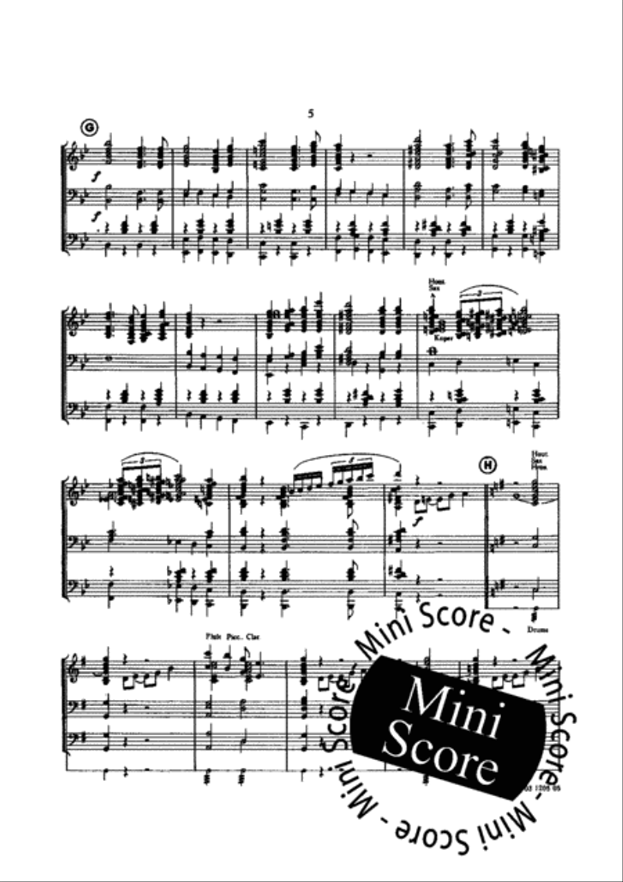 Going Dutch Going Dutch Concert Band scores gallery preview page 8