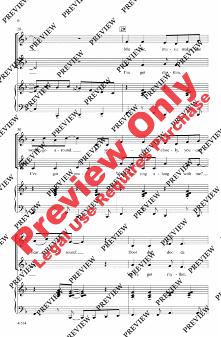 Sing in Harmony! 2-Part scores gallery preview page 6