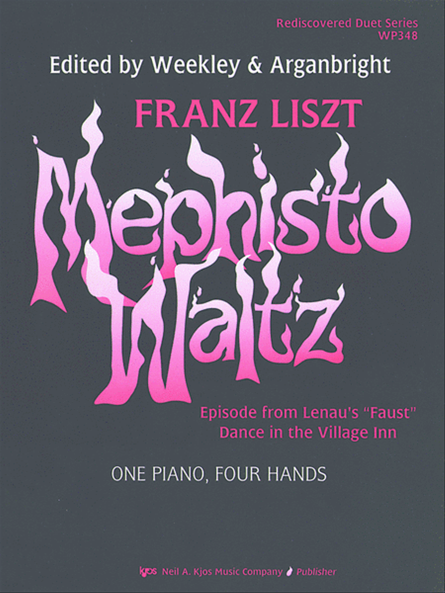 Mephisto Waltz Piano Method scores gallery preview page 1