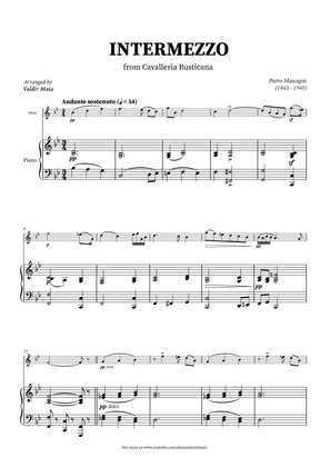 Intermezzo from Cavalleria Rusticana - Oboe and Piano