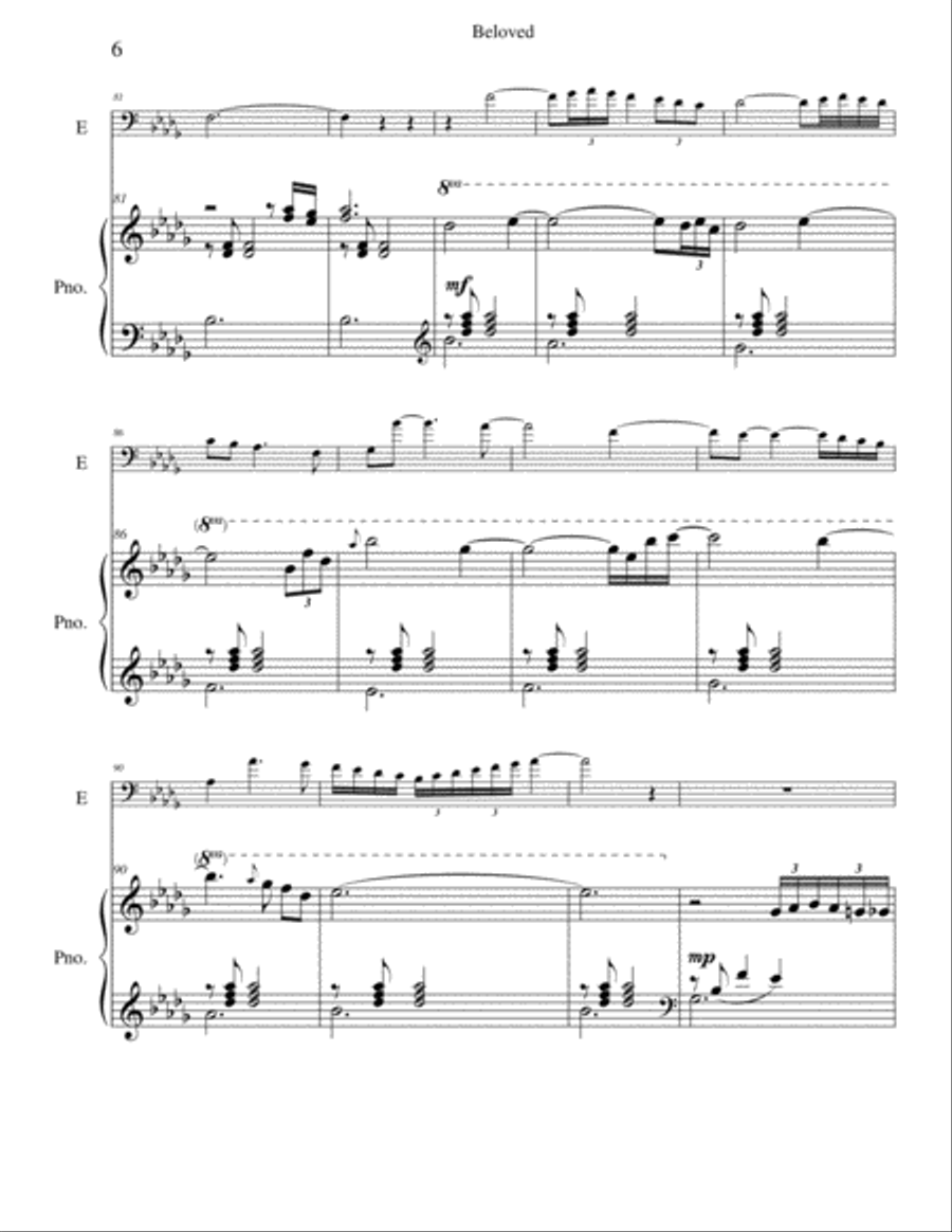 Beloved Brass Duet scores gallery preview page 6