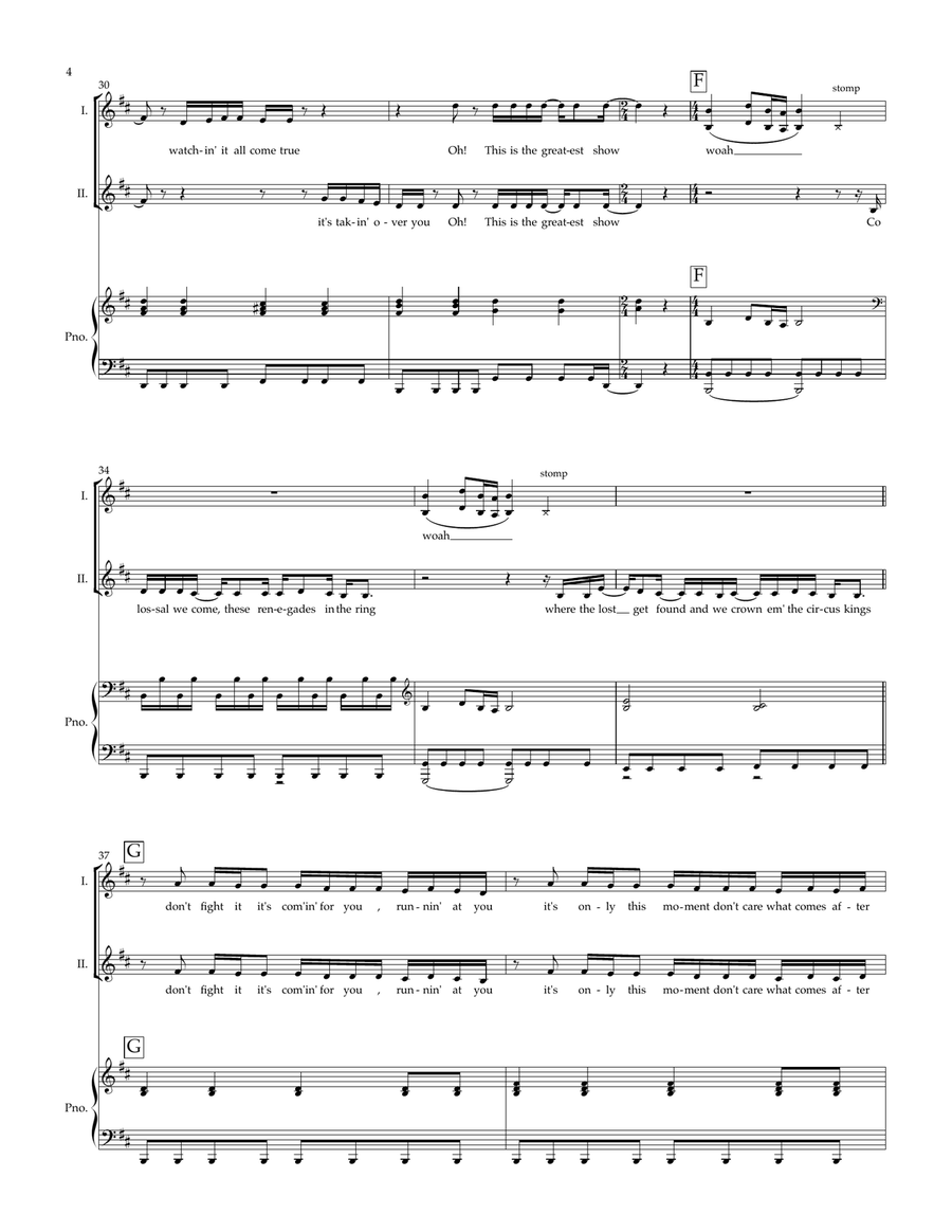 The Greatest Show The Greatest Show SA scores gallery preview page 4