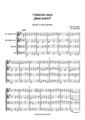 3 Christmas Carols (Brass Quartet)