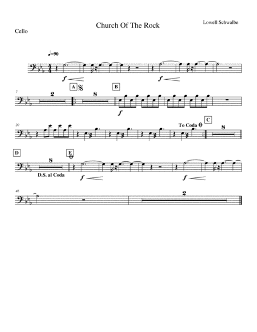 Church of the Rock Full Orchestra scores gallery preview page 5