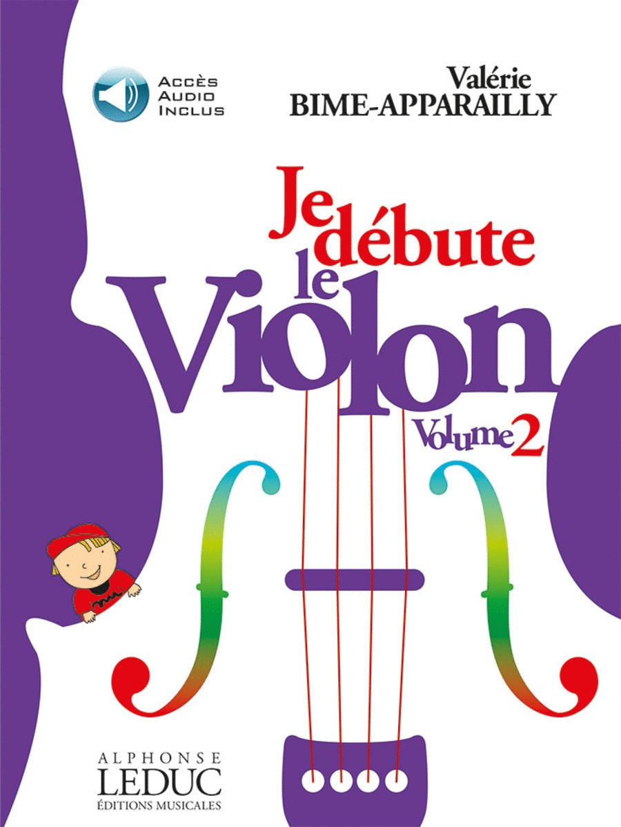 Je Debute Le Violon Vol. 2 (book + Cd Ha09757)