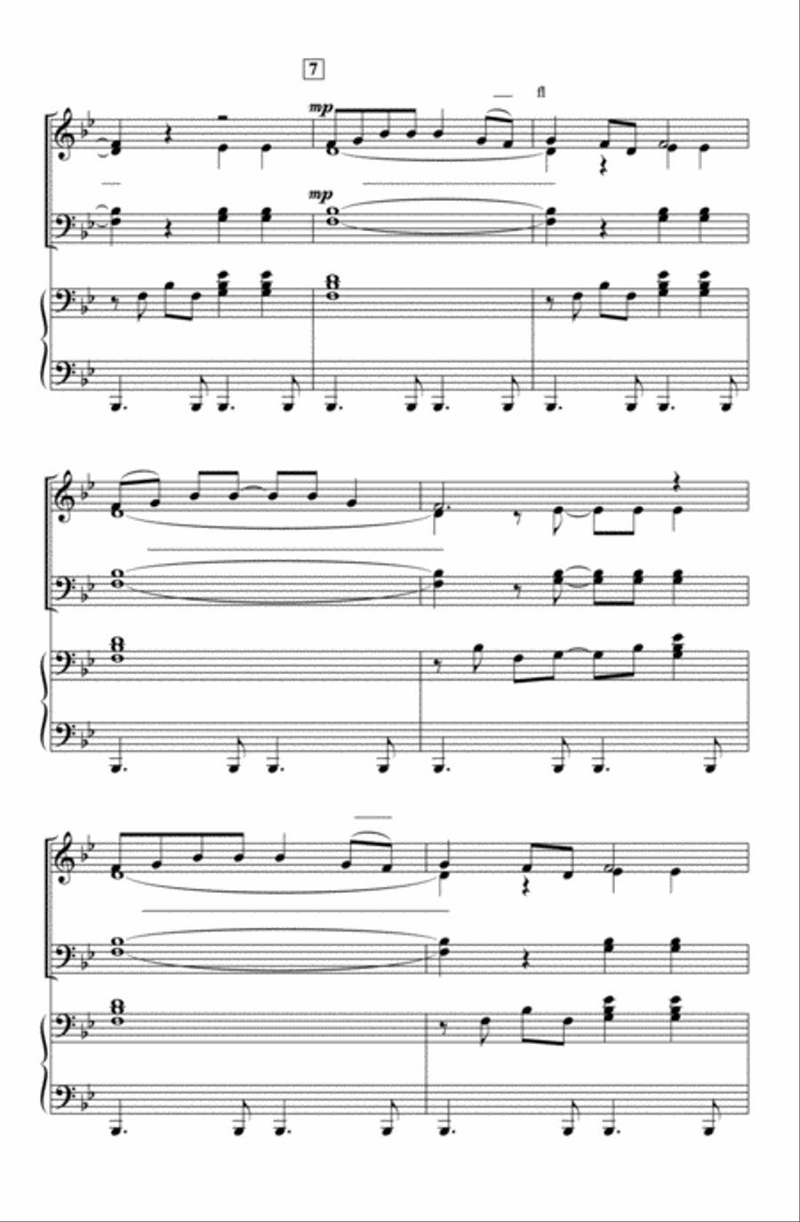 Spirit, Like a River 4-Part scores gallery preview page 3