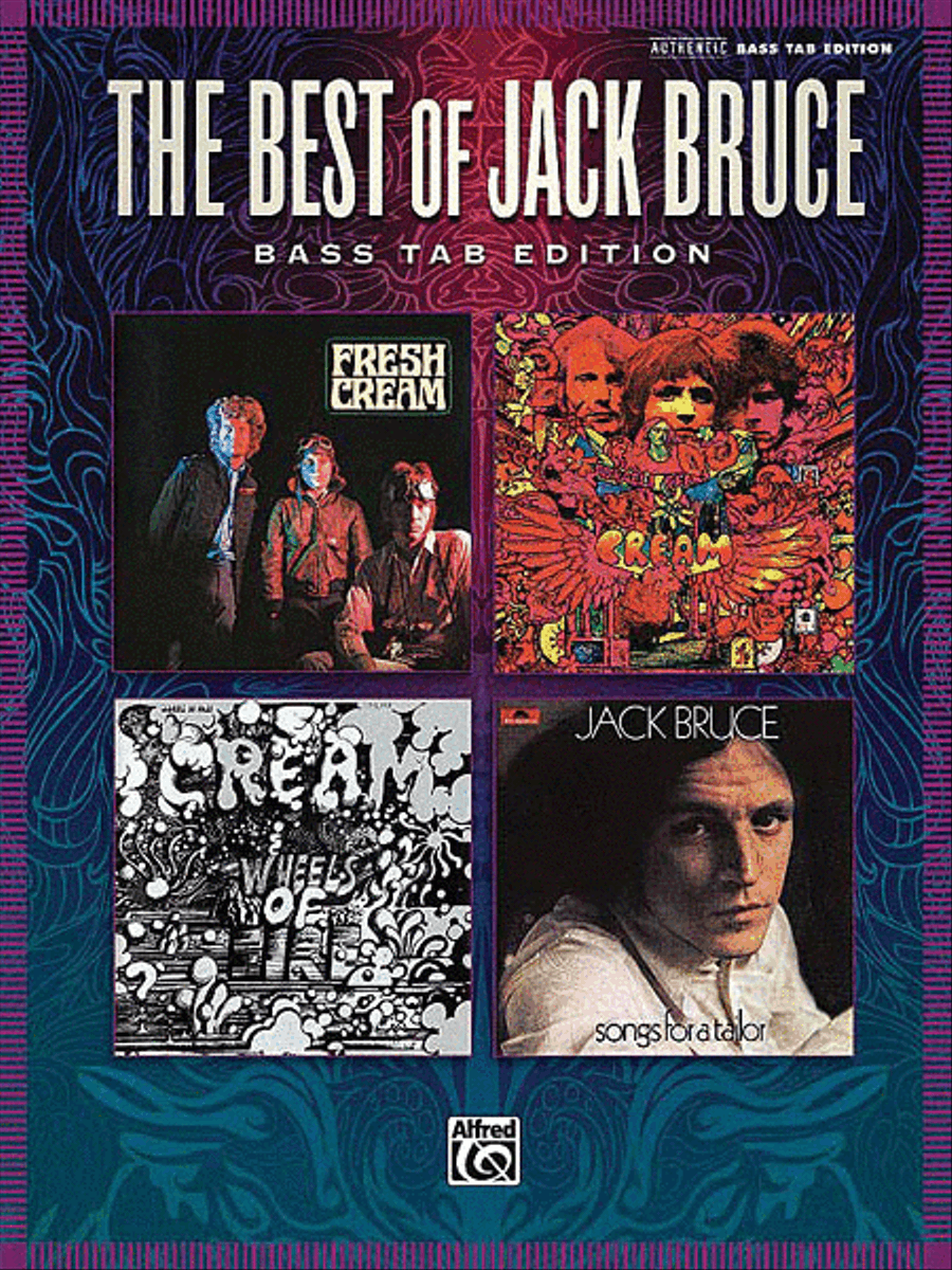 Best of Jack Bruce Bass Guitar Tablature scores gallery preview page 1