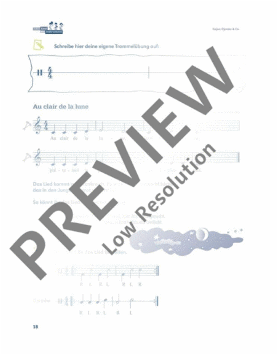 Jedem Kind ein Instrument School and Community scores gallery preview page 19