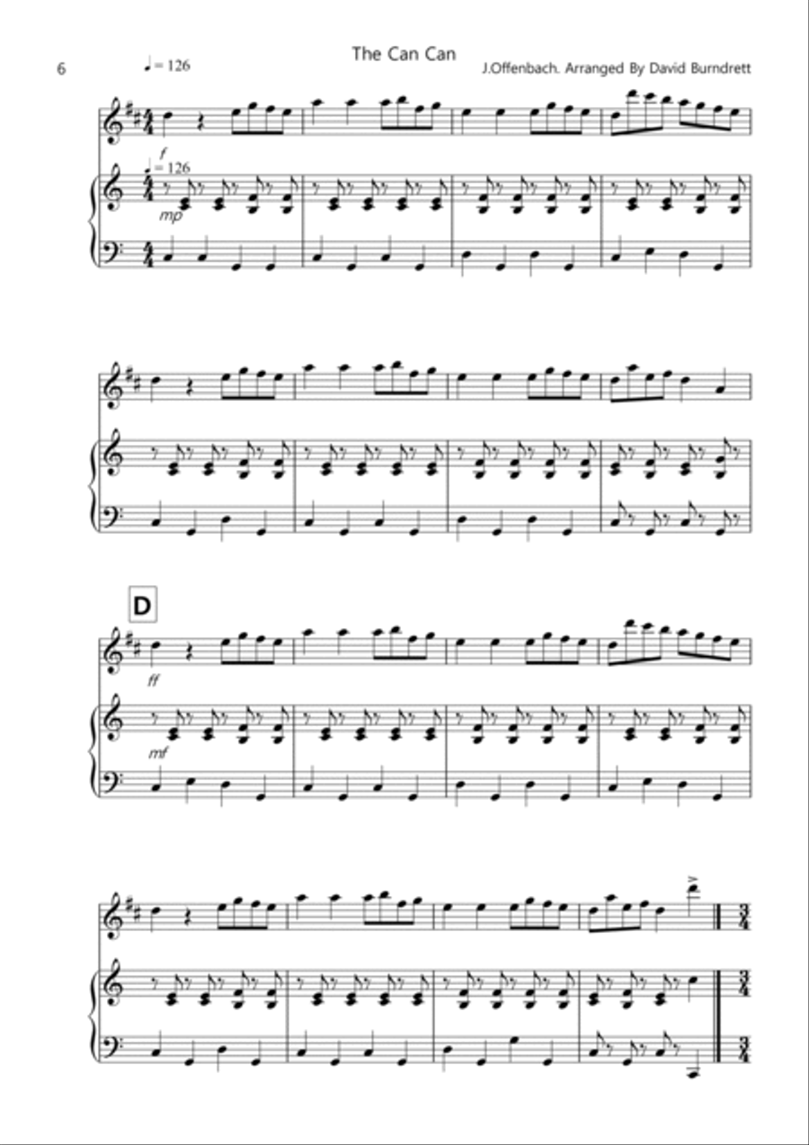 8 Easy Pieces for Tenor Saxophone And Piano Tenor Saxophone scores gallery preview page 6