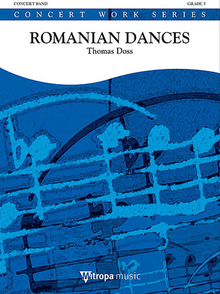 Finale from Romanian Dances Concert Band scores gallery preview page 1