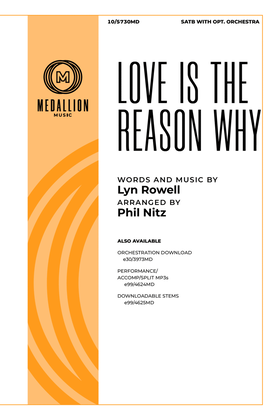 Book cover for Love Is the Reason Why
