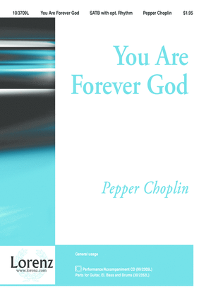 Book cover for You Are Forever God