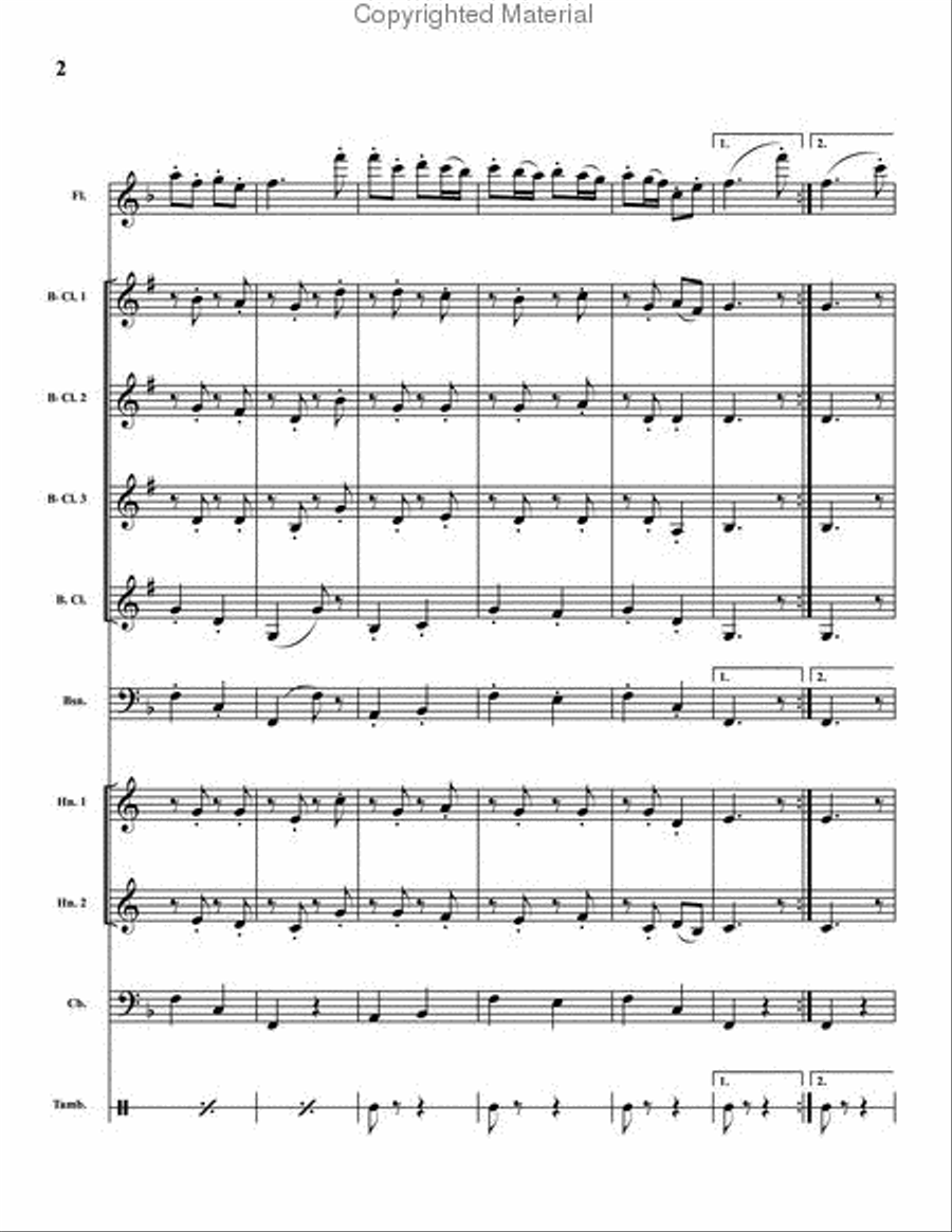 Le Basque Bassoon scores gallery preview page 3