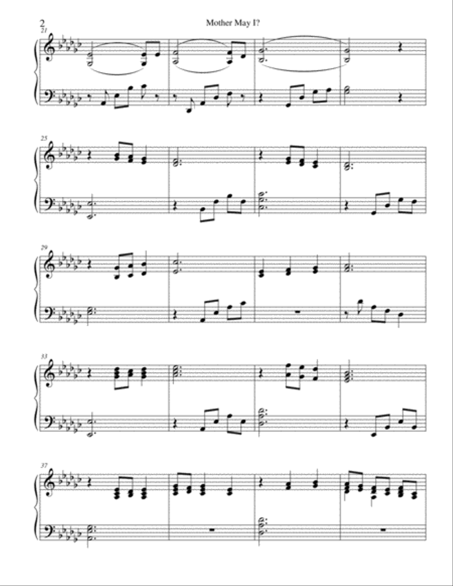 Mother, May I? Piano Method scores gallery preview page 2