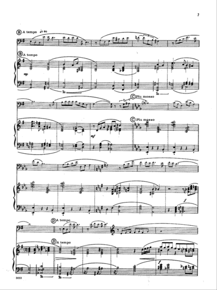 Reflective Mood Jazz Ensemble scores gallery preview page 3