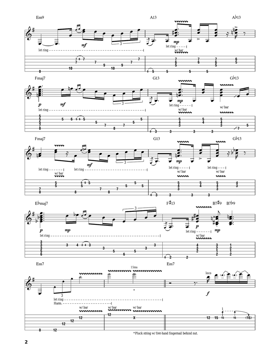 Riviera Paradise Acoustic Guitar scores gallery preview page 2