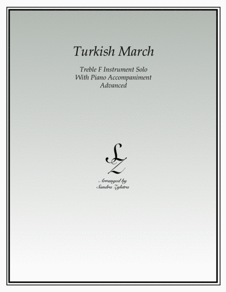 Turkish March (treble F instrument solo) image number null