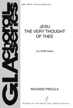 Book cover for Jesu, the Very Thought of Thee
