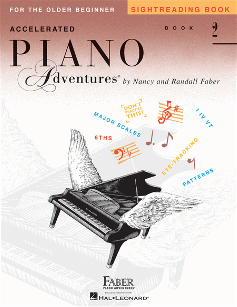 Accelerated Piano Adventures Sightreading Book 2 Piano Method scores gallery preview page 1