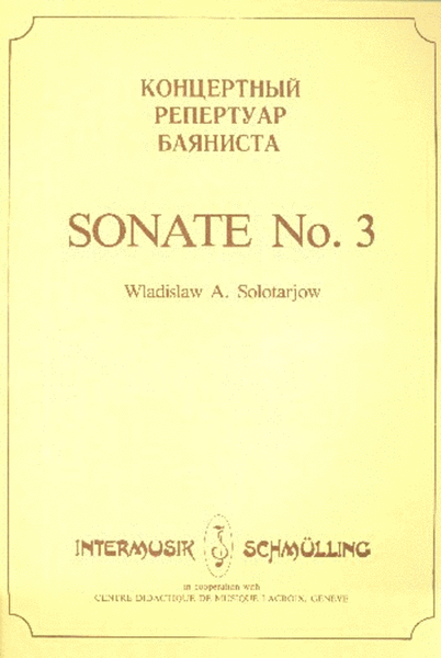 Sonate 3