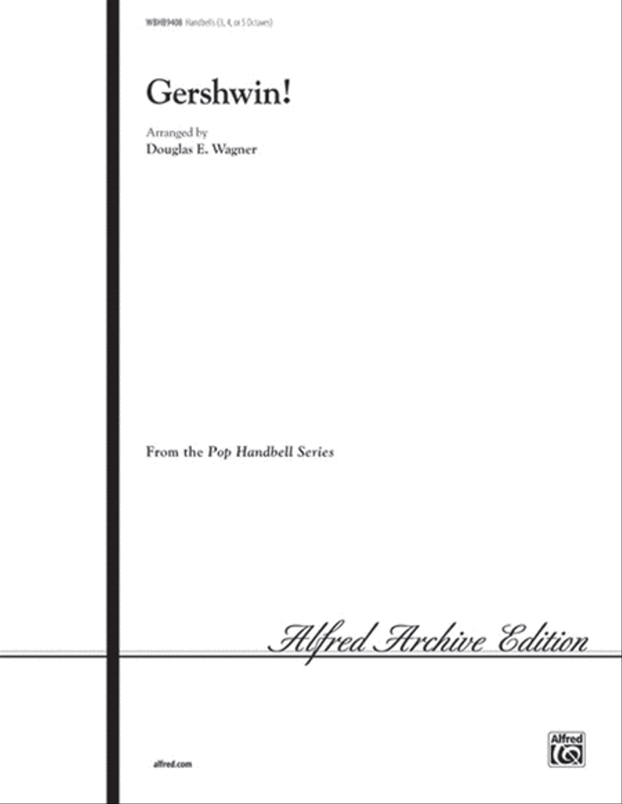 Gershwin! Handbell Choir scores gallery preview page 1