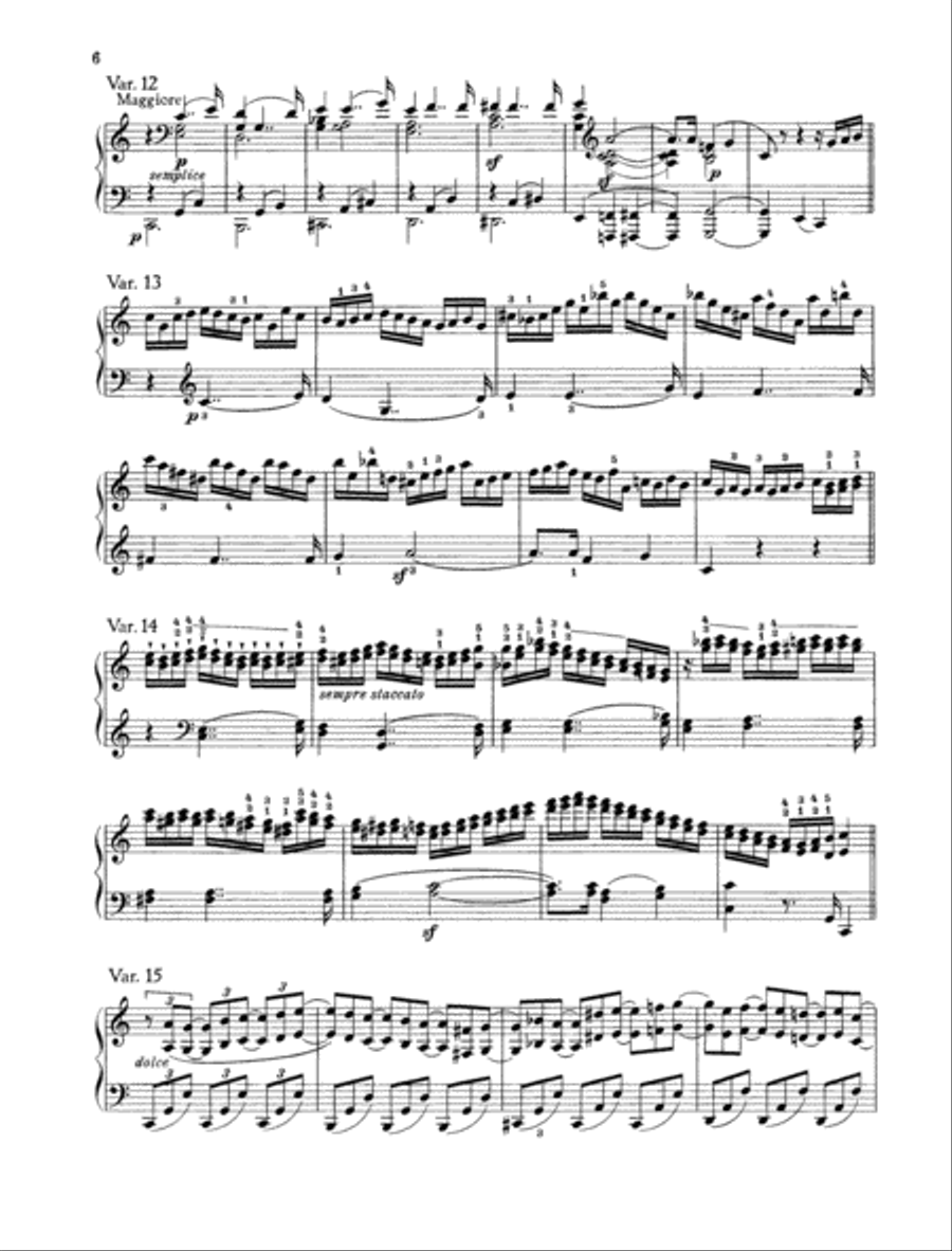 32 Variations on an Original Theme C minor, WoO 80 Piano Solo scores gallery preview page 5