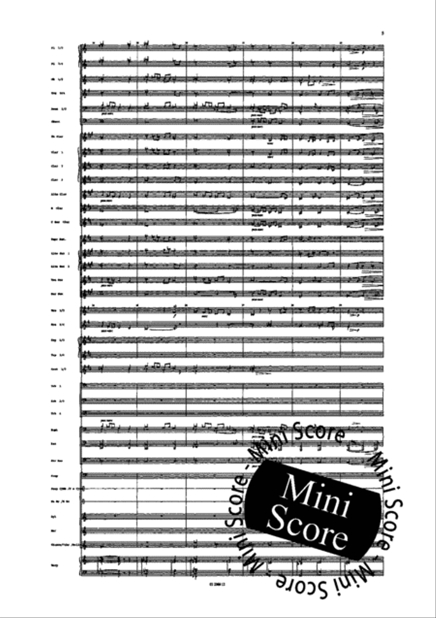 Fifth Symphony Concert Band scores gallery preview page 8