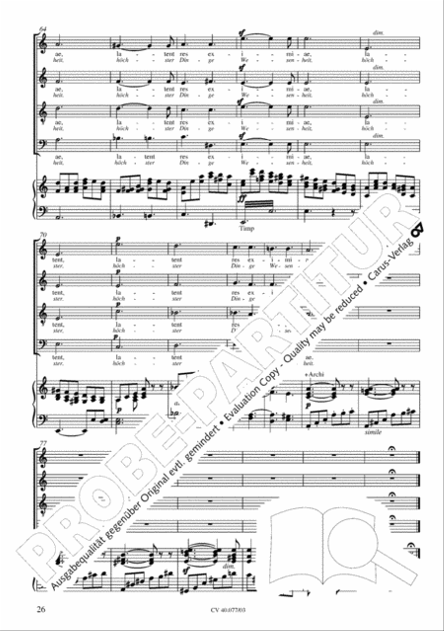 Lauda Sion Lauda Sion 4-Part scores gallery preview page 31