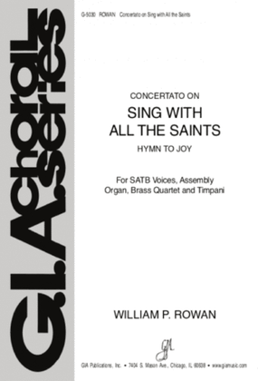 Book cover for Sing with All the Saints - Instrument edition