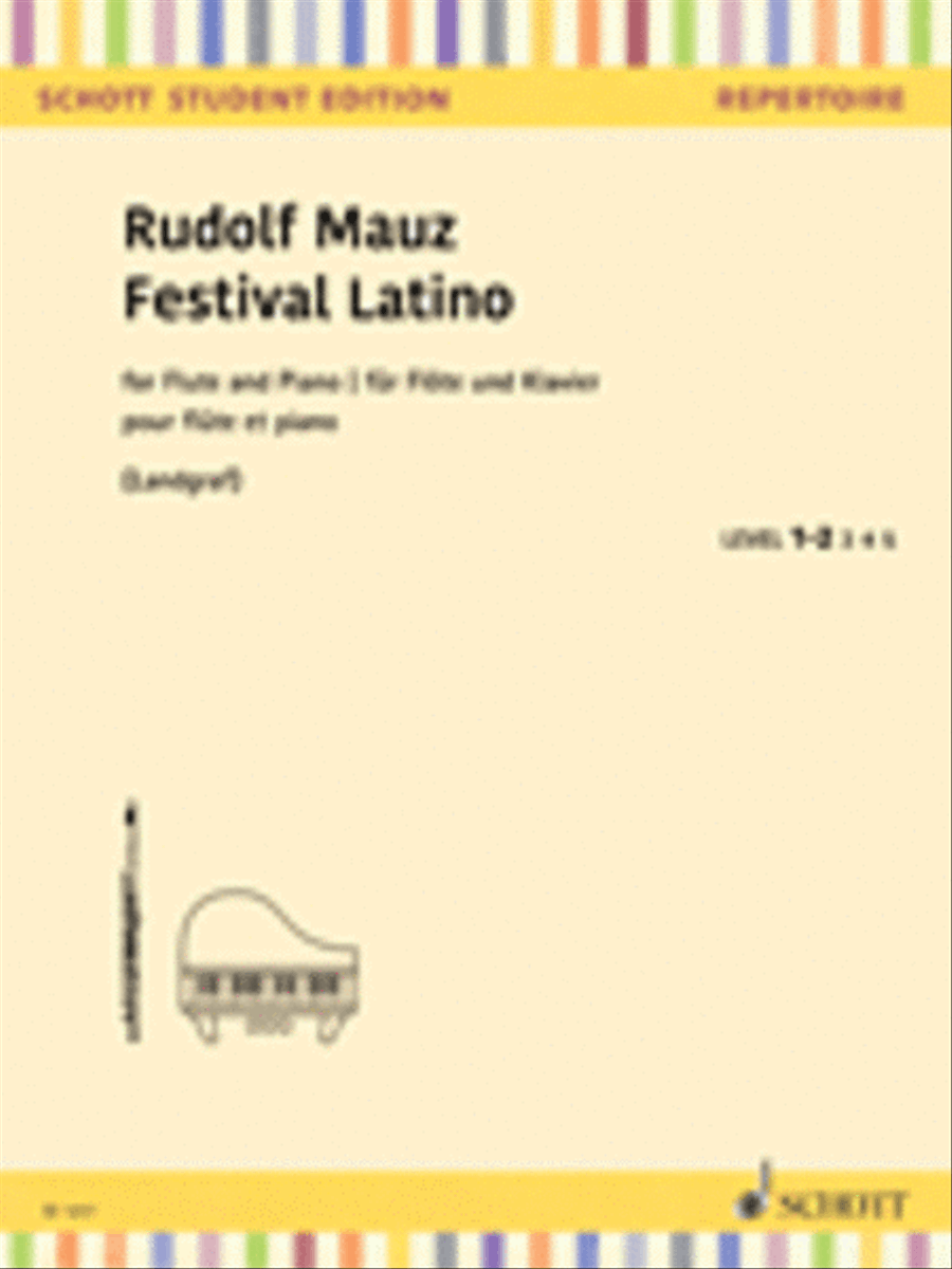 Festival Latino: Samba * Rumba * Mambo Flute Solo scores gallery preview page 1