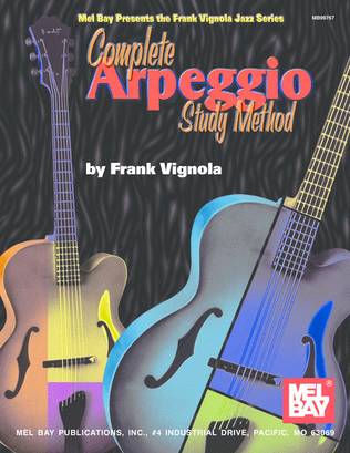 Book cover for Complete Arpeggio Study Method