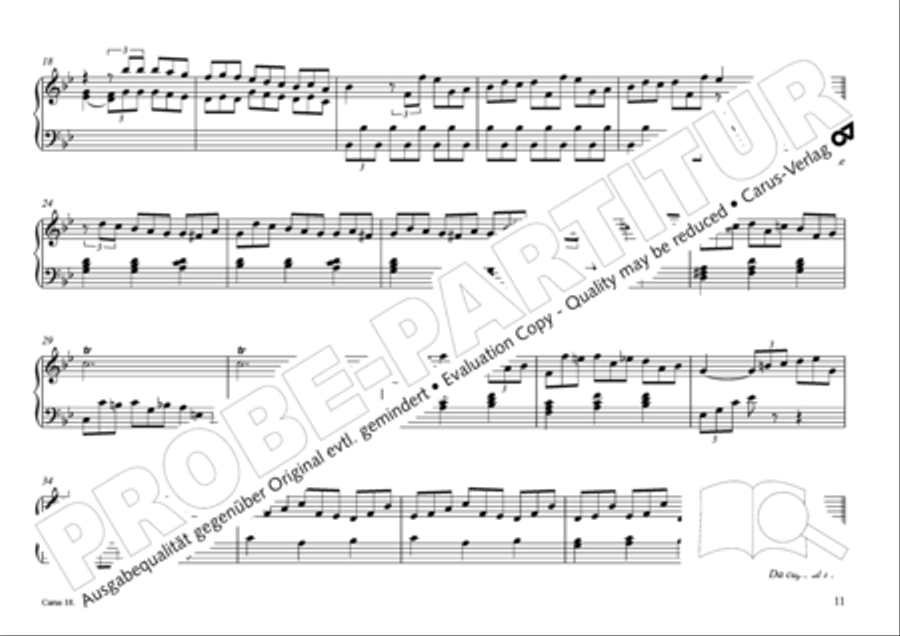 Pastoral music for organ, vol. 2: Germany, Bohemia, Austria, South Tyrol Organ Solo scores gallery preview page 12