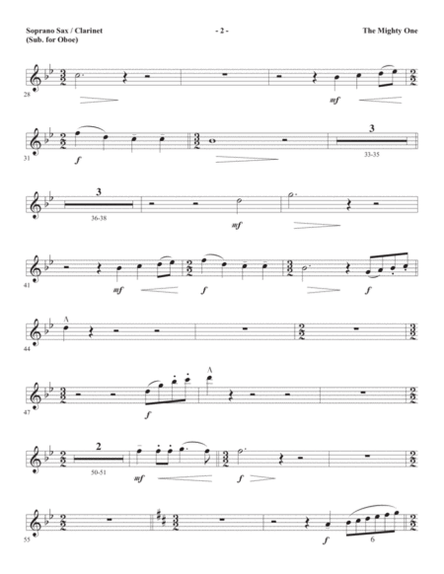 The Mighty One - Soprano Sax/Clarinet(sub oboe)