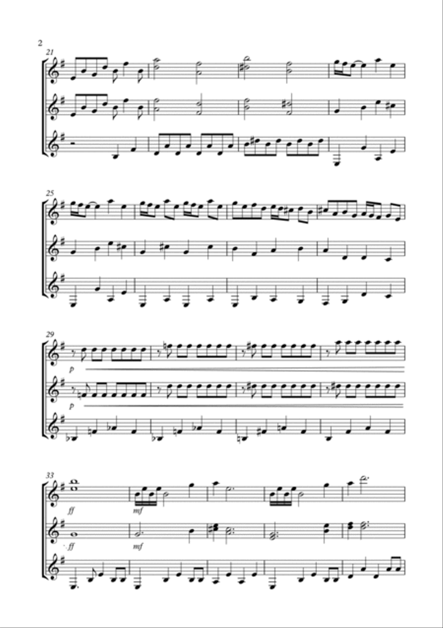 The Good, The Bad And The Ugly (Main Title) Classical Guitar scores gallery preview page 2