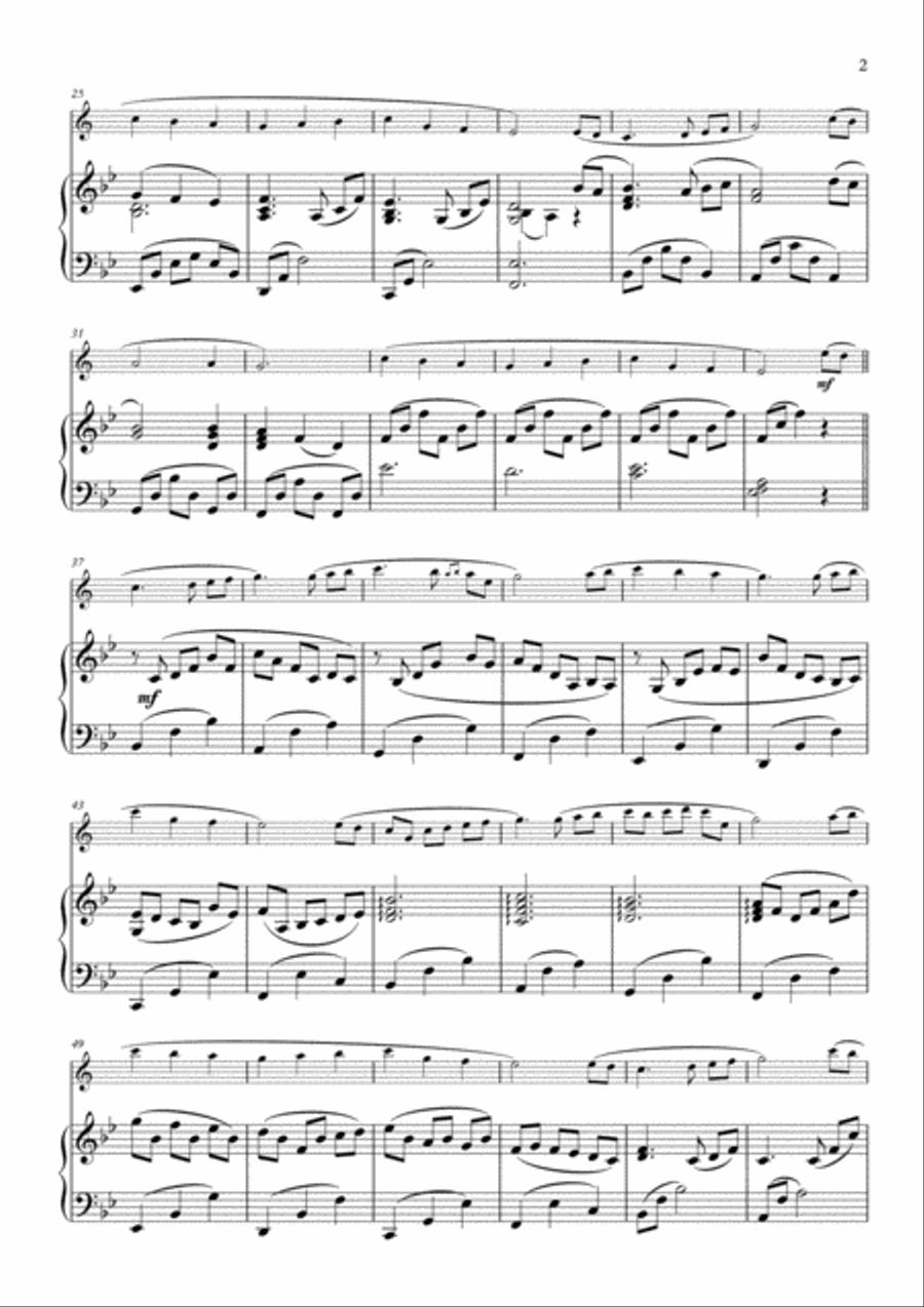 The First Noel - Clarinet & Piano Clarinet Solo scores gallery preview page 3