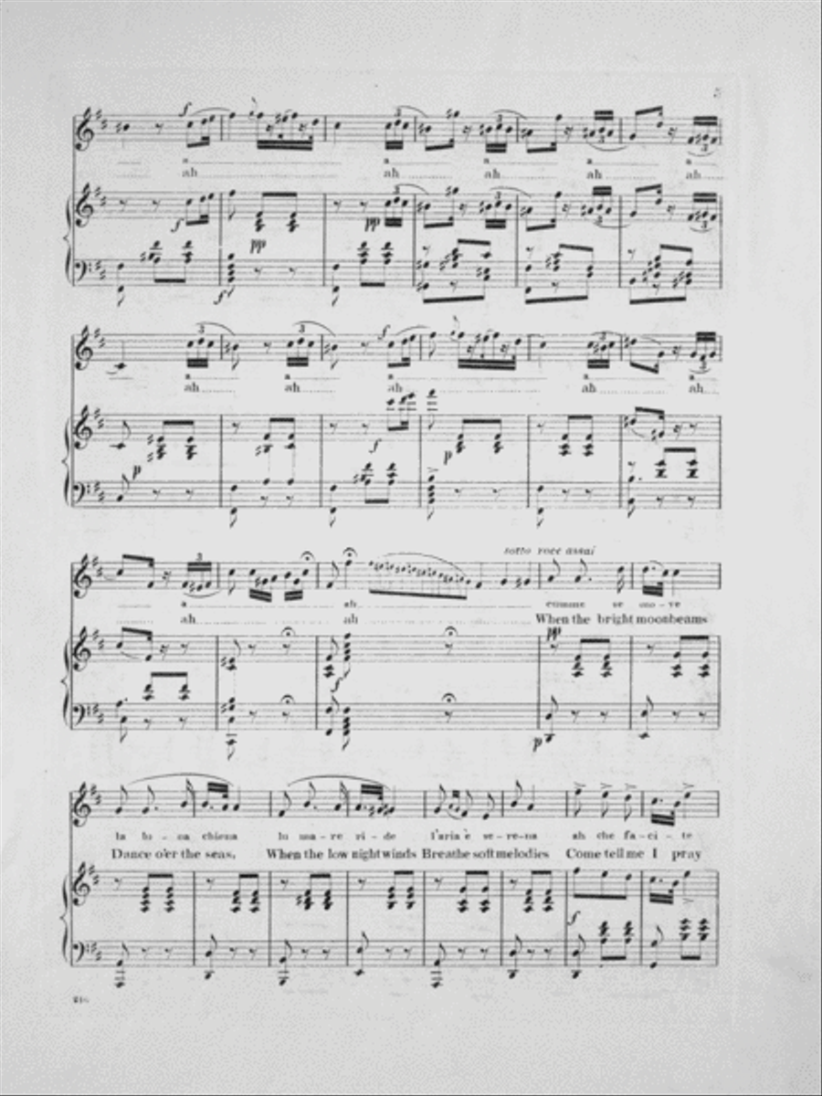 Santa Lucia Voice scores gallery preview page 4