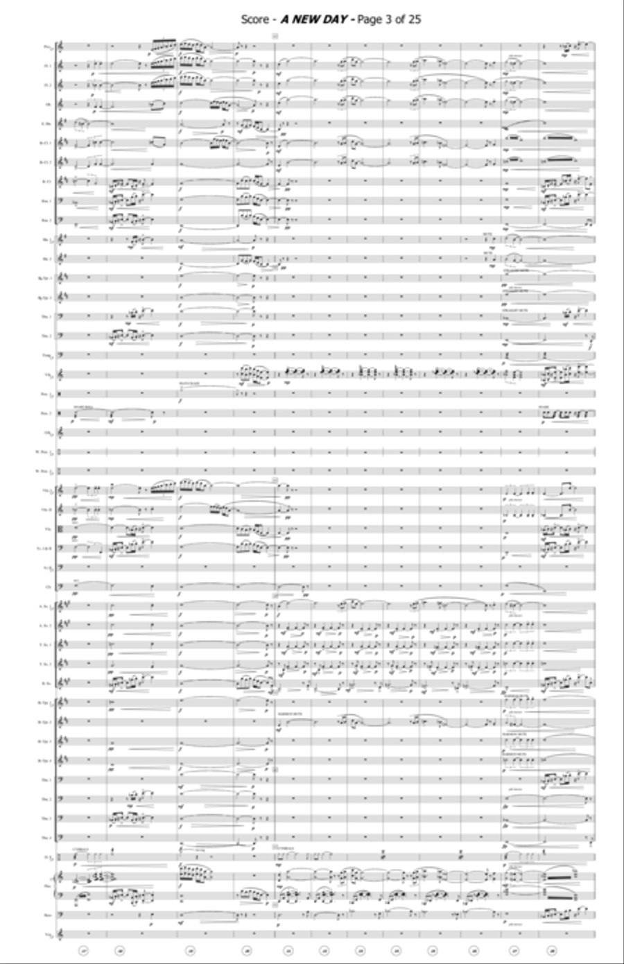 A New Day Jazz Ensemble scores gallery preview page 3