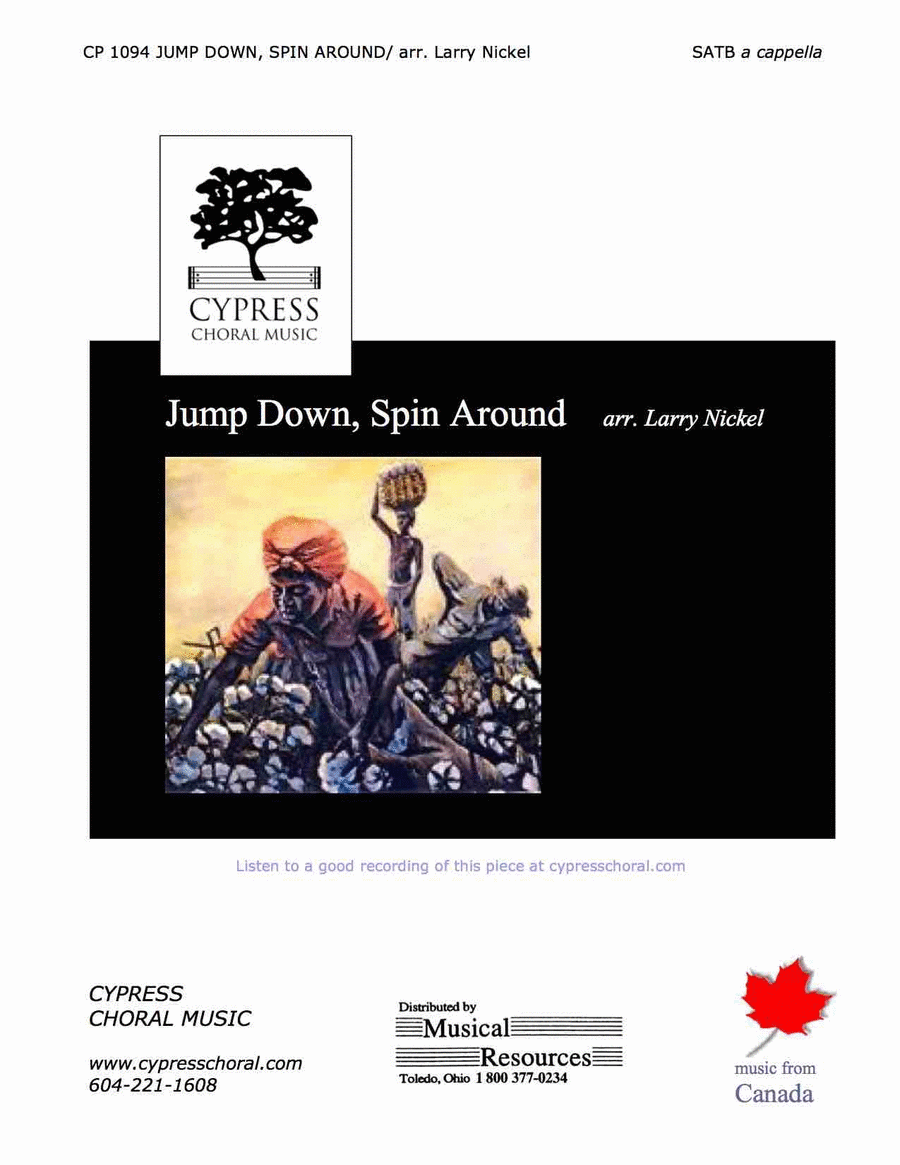Jump Down Spin Around 4-Part scores gallery preview page 1