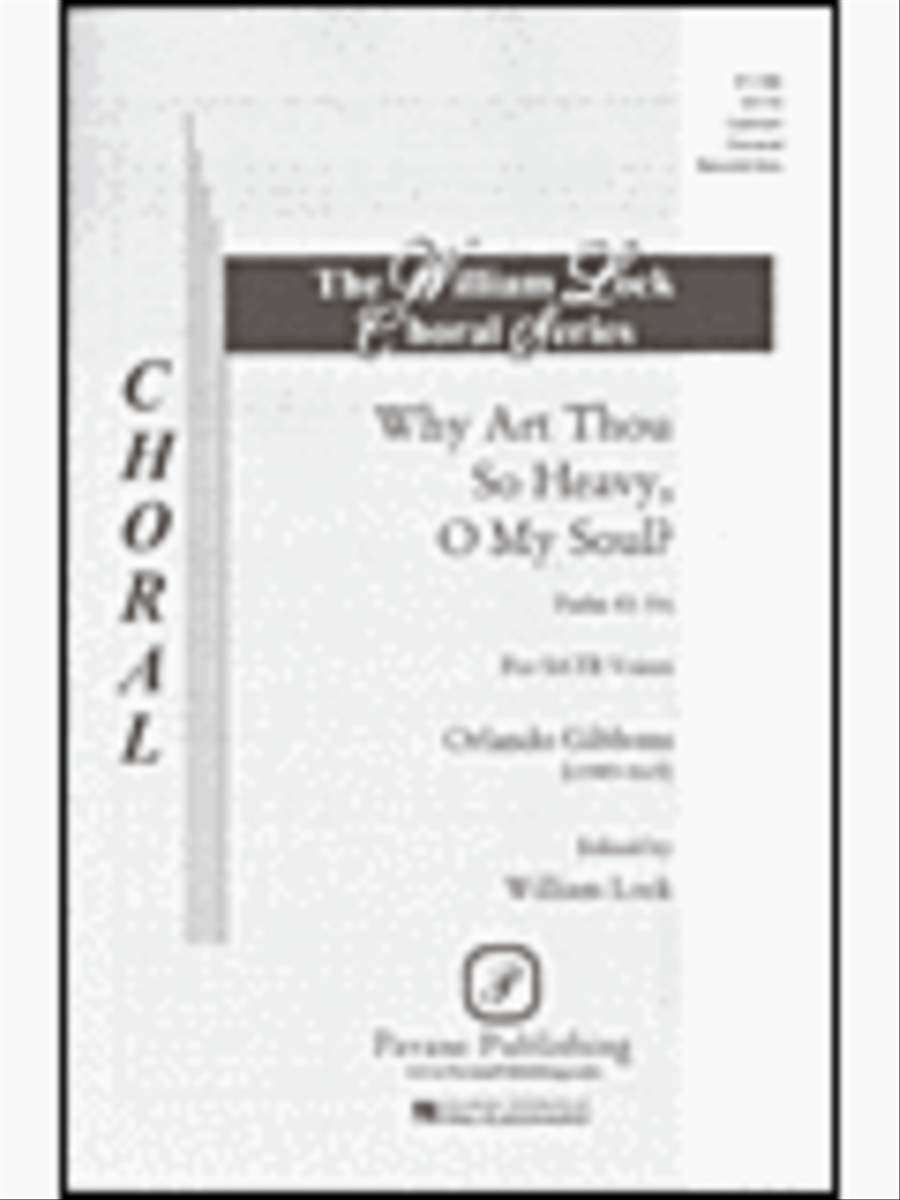 Why Art Thou So Heavy, O My Soul 4-Part scores gallery preview page 1
